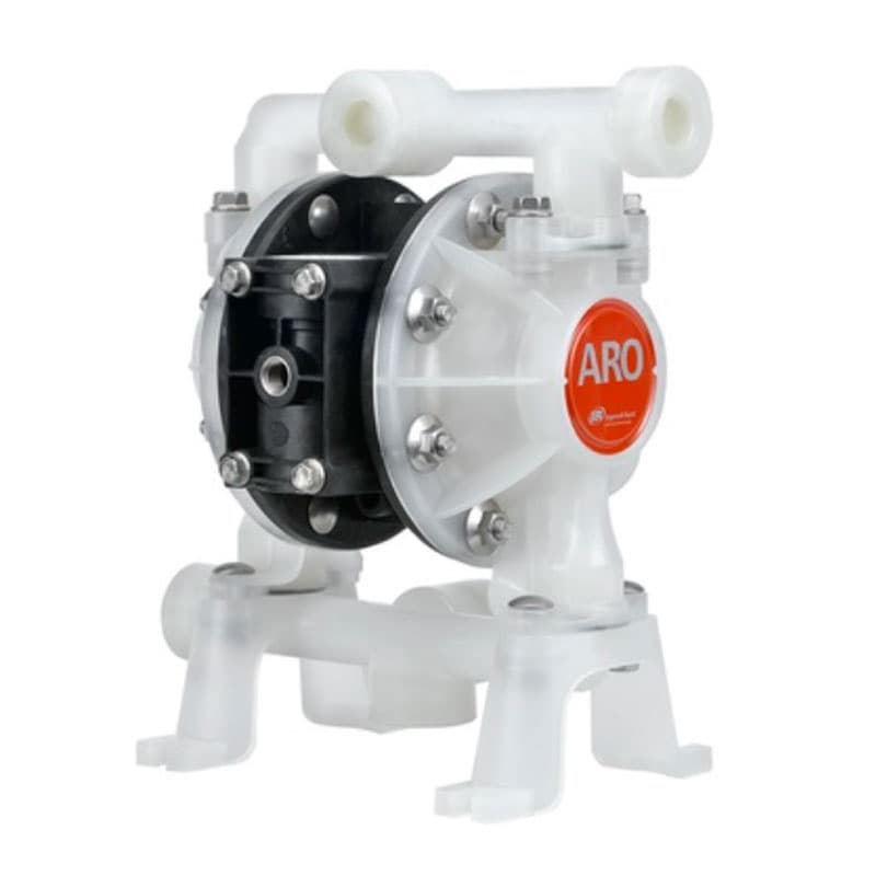 Bomba neumática de de doble diafragma marca ARO PD05P-APS-PTT-B. 1/2″