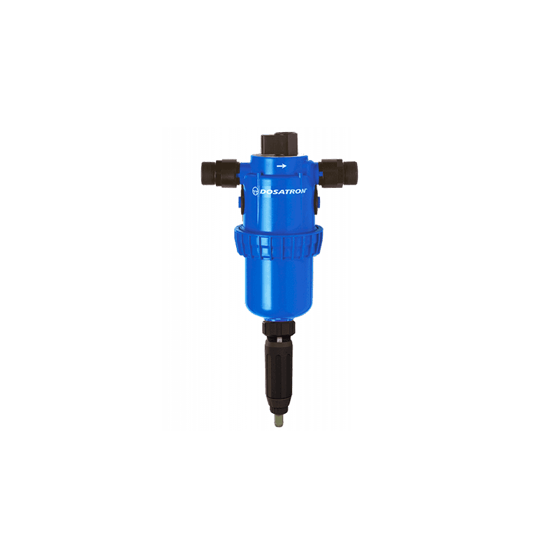 Dosificador Proporcional Dostraon Modelo: D45RE8AFII con Flujo de: 0.4 – 20 GPM y Dilución de: 3 – 8% Empaques en: Aflas